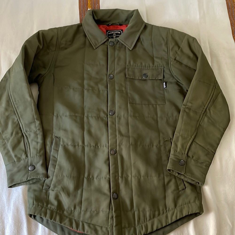 Air blaster men’s quilted jacket
